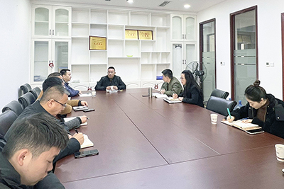 瓦力游戏运业总经理蔡亮发到彤熙商贸公司查抄领导工作